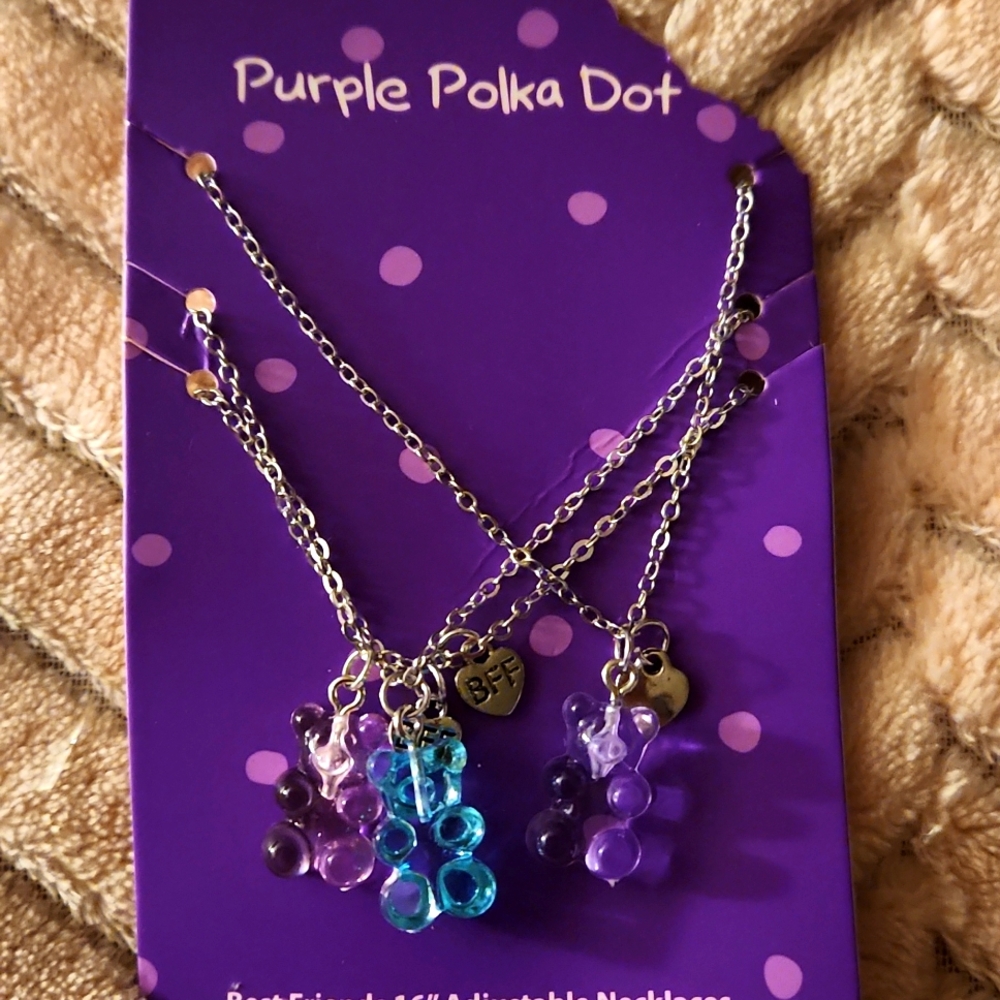 Best friends 16" adjustable necklaces
